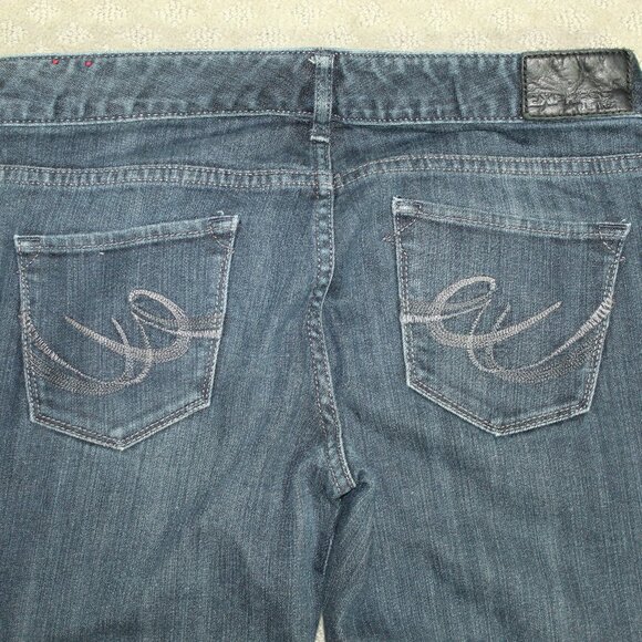 Express Stella Bootcut Regular Fit Low Rise Boot Cut Jeans Women's Size 4L 28x32 - Picture 3 of 6